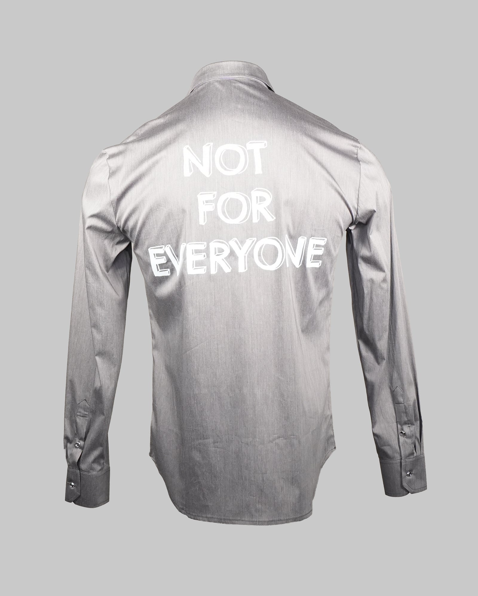 Double Collar Shirt Grey