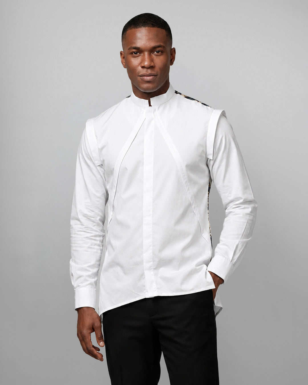 Face Shirt White