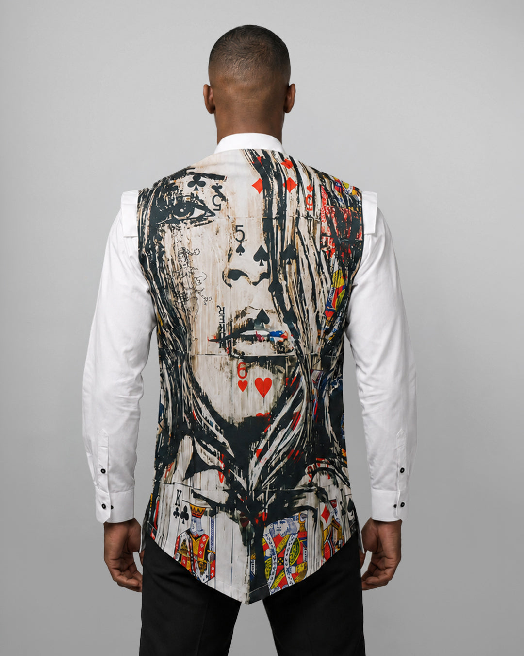 Face Shirt White